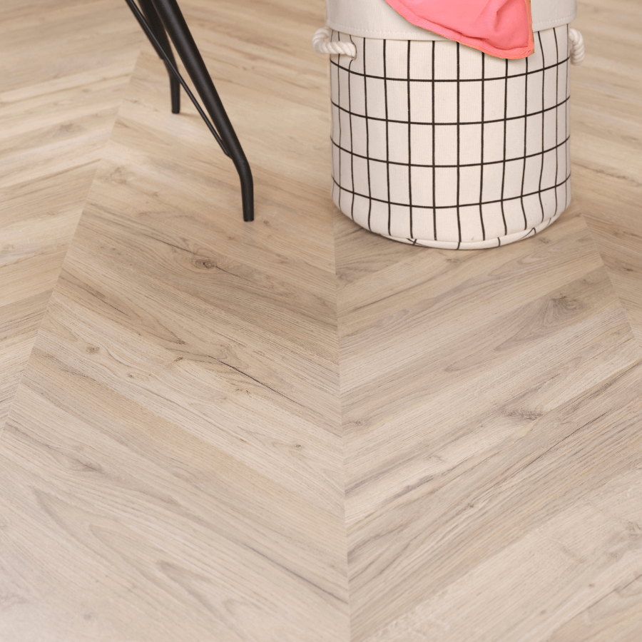 Hongaarse punt laminaat beige bruin Hongaarse punt laminaat beige bruin