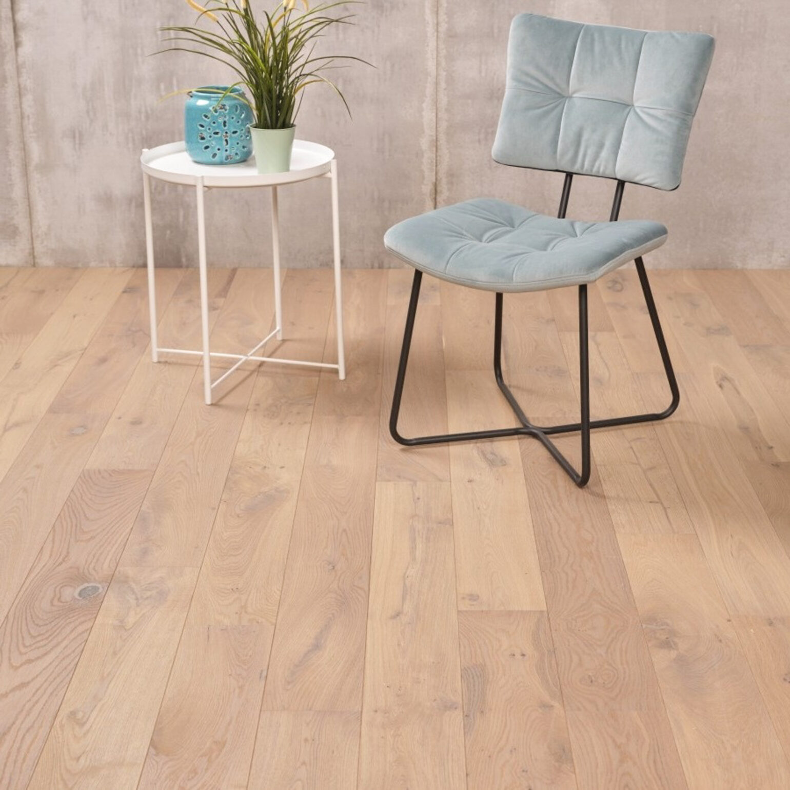 Gerookt whitewash eiken combi-aanbieding