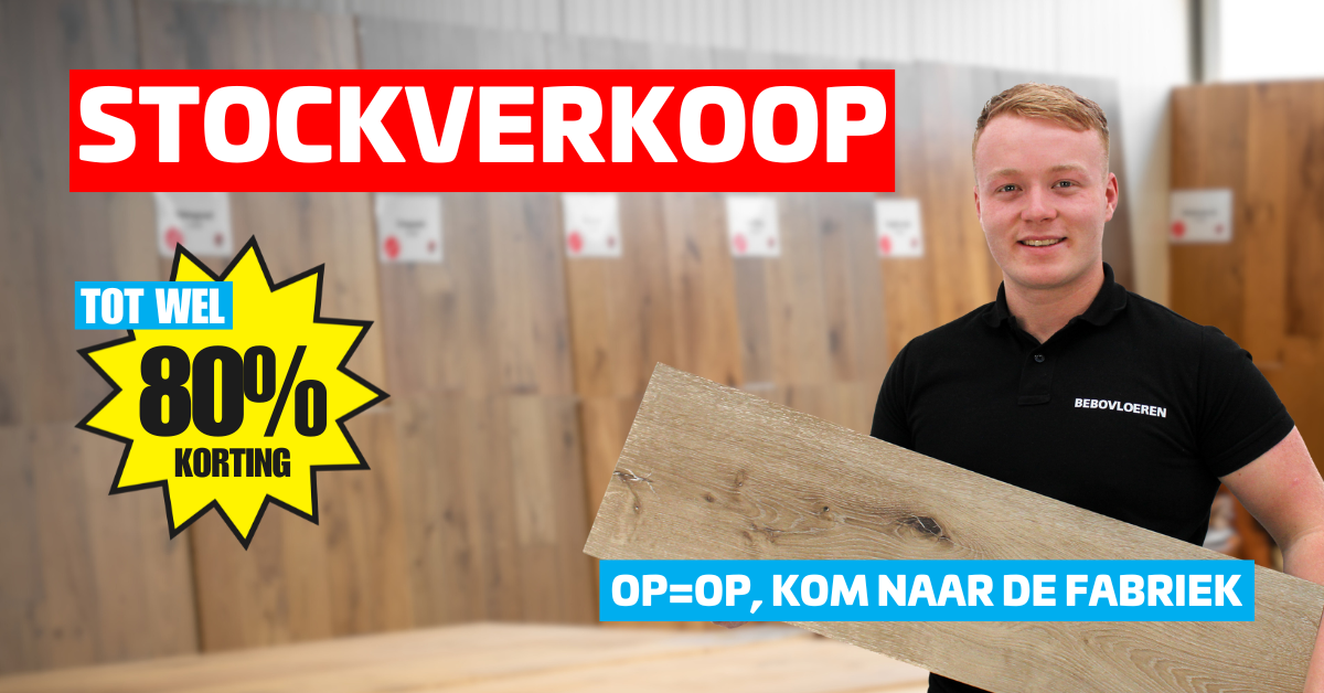 Gratis-laminaat-tijdens-stockverkoop